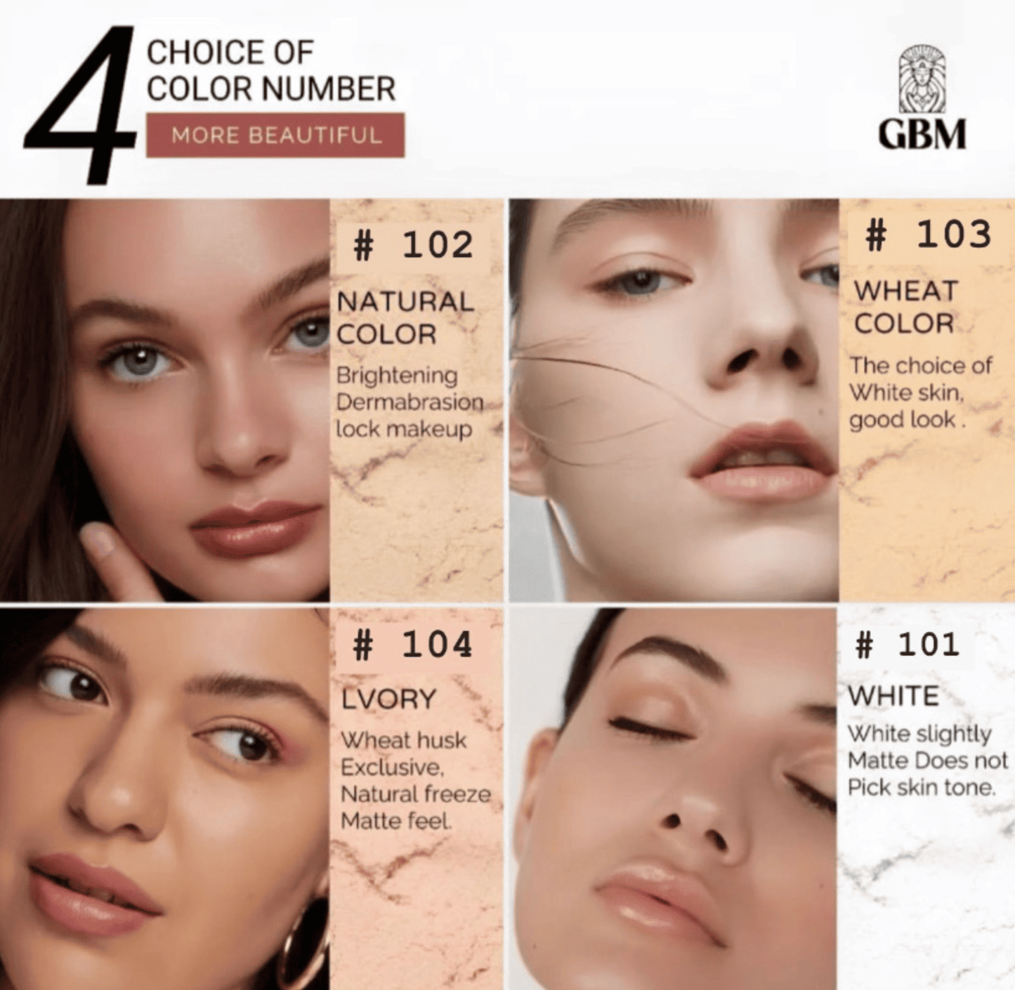 LOOSE POWDER GBM / POUDRE LIBRE GBM