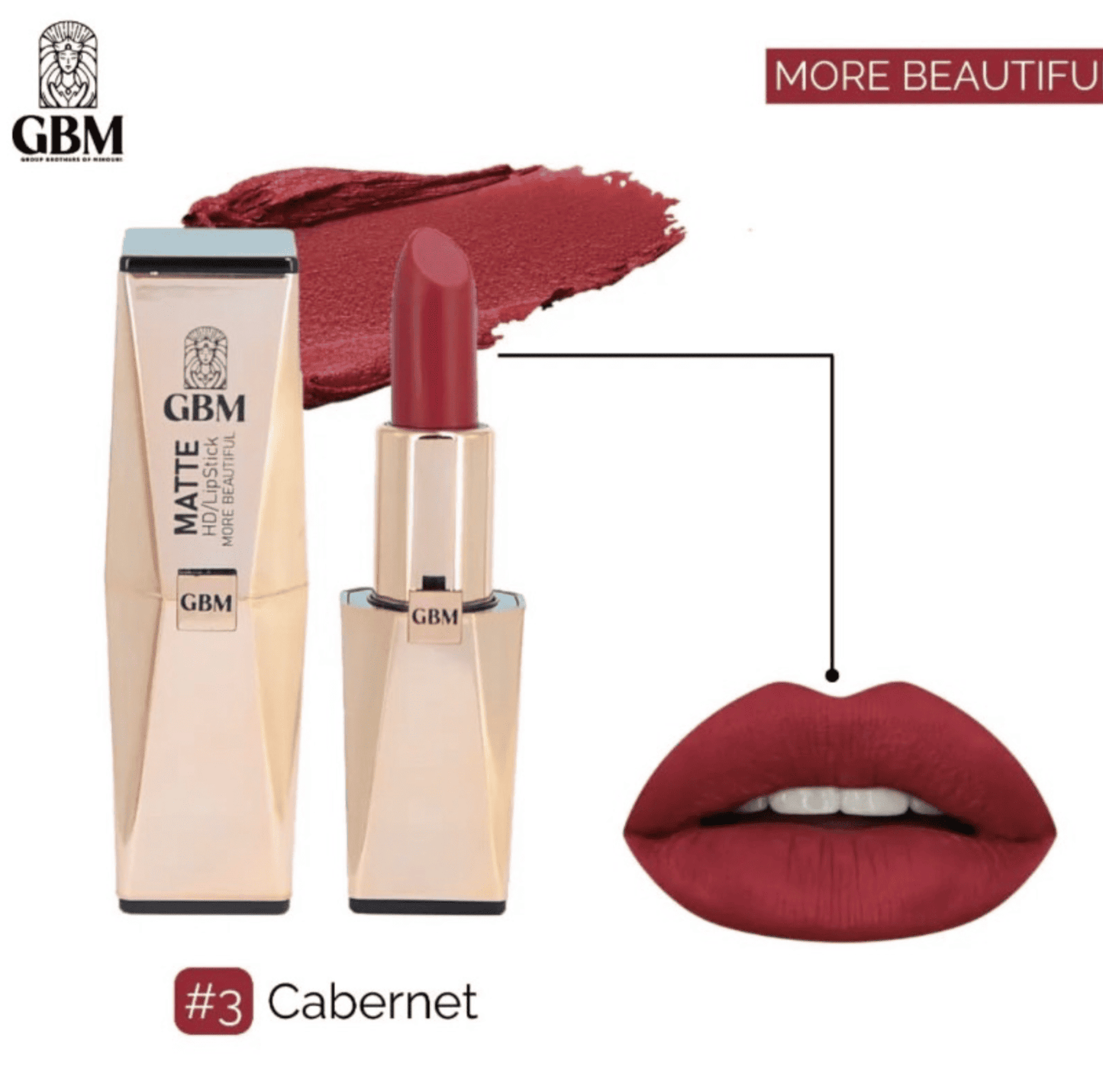 GBM LIPSTICK MATTE HD