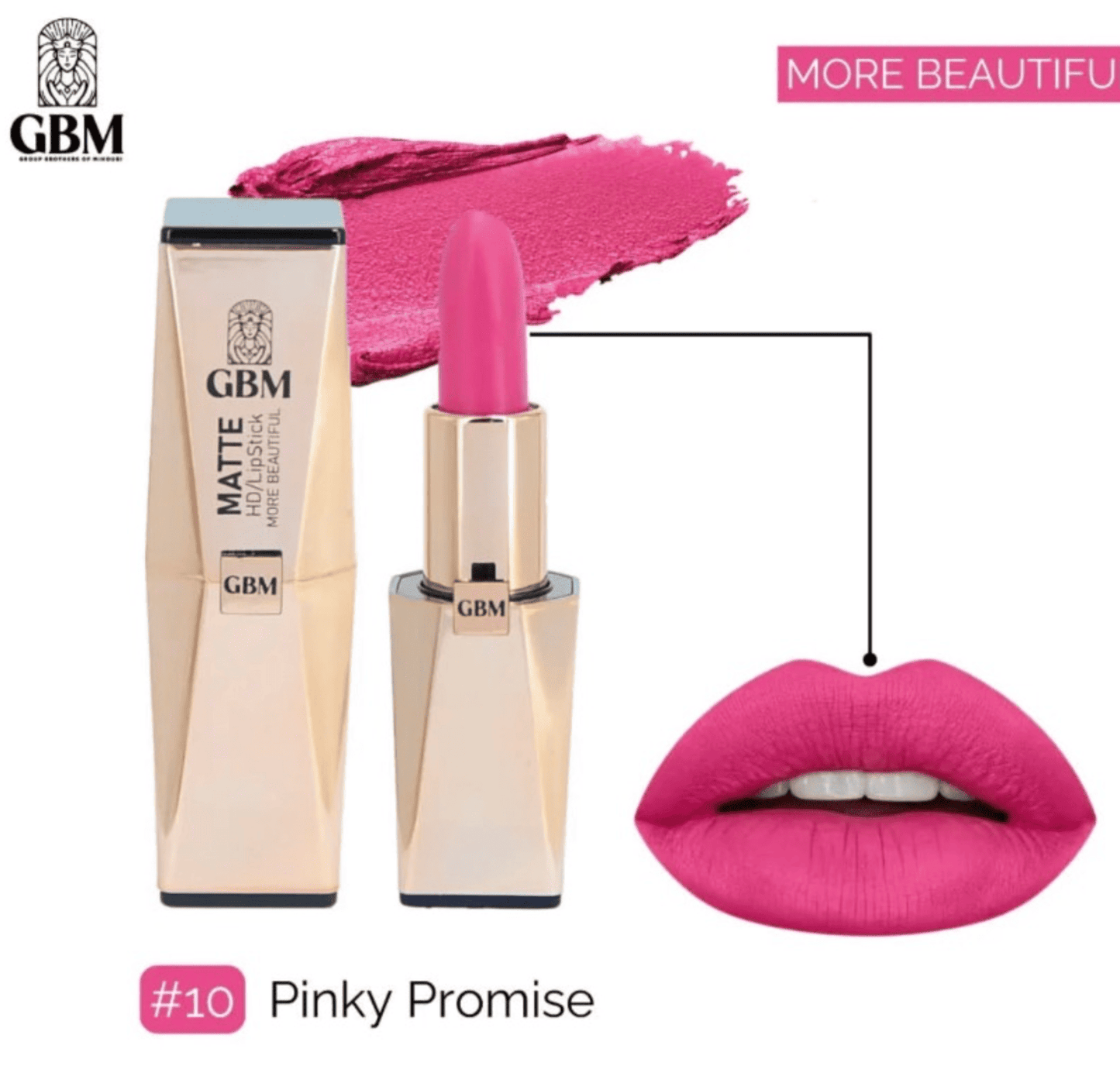 GBM LIPSTICK MATTE HD