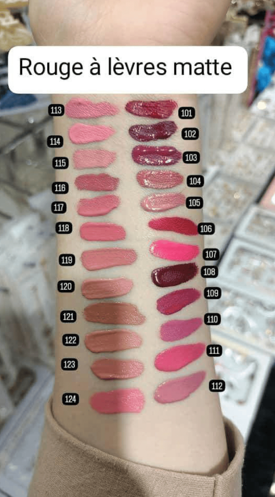 GBM ROUGE A LÈVRES LIQUIDE MATTE